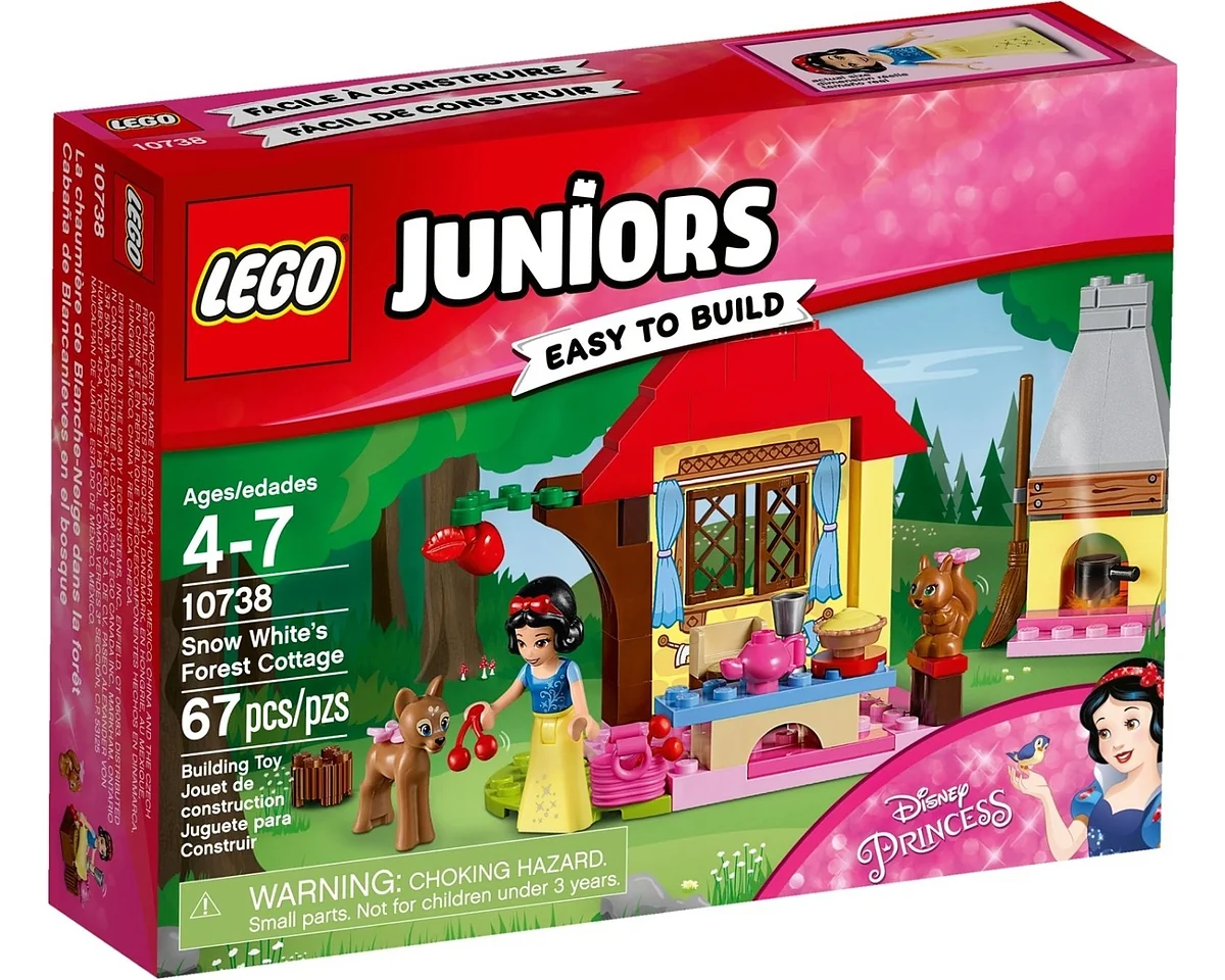 LEGO Juniors 10738, Snow Whites Forest Cottage LEGO Juniors 10738, Snow Whites Forest Cottage