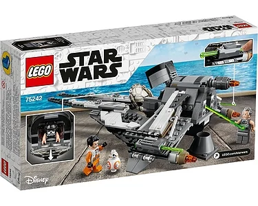 LEGO Star Wars 75242, Black Ace TIE Interceptor