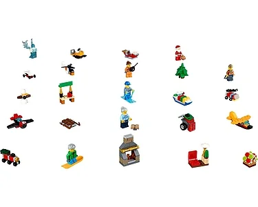 LEGO City 60155, City Advent Calendar