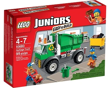 LEGO Juniors 10680, Garbage Truck