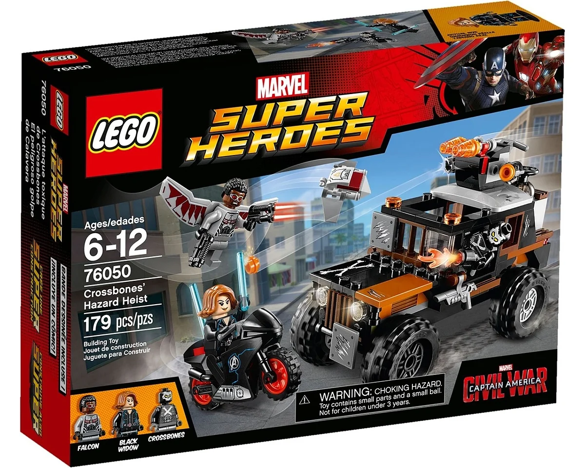 LEGO Marvel Super Heroes 76050, Crossbones Hazard Heist LEGO Marvel Super Heroes 76050, Crossbones Hazard Heist