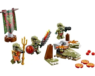 LEGO Legends of Chima 70231, Crocodile Tribe Pack