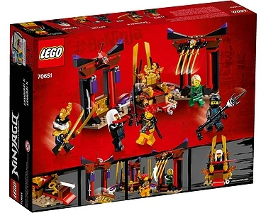 LEGO Ninjago 70651, Throne Room Showdown