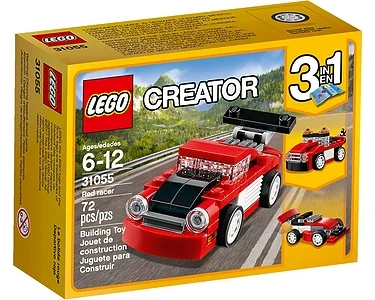 LEGO Creator 31055, Red Racer