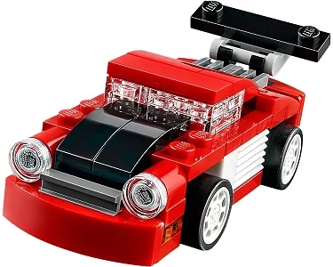 LEGO Creator 31055, Red Racer