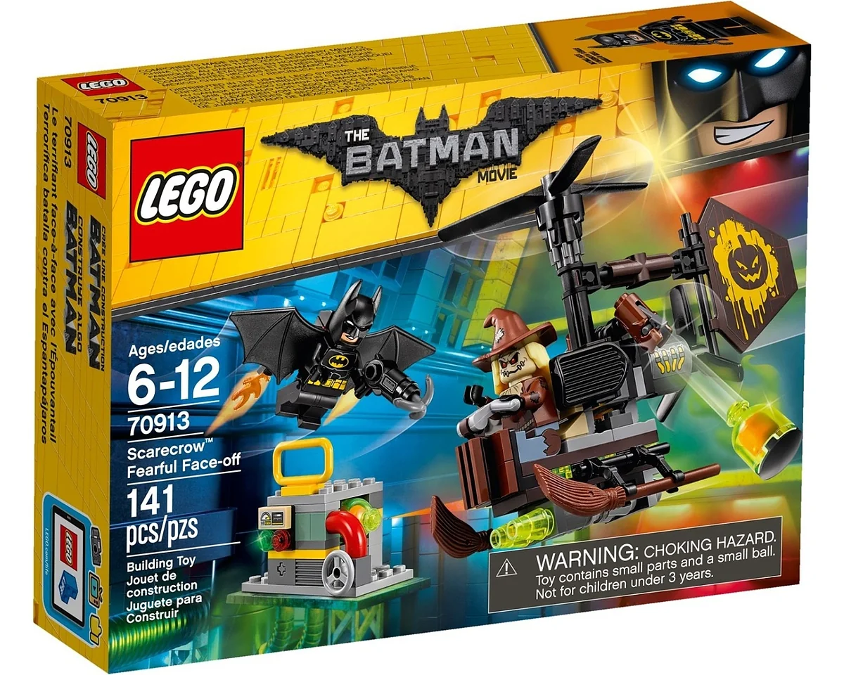 LEGO The LEGO Batman Movie 70913, Scarecrow Fearful Face-off LEGO The LEGO Batman Movie 70913, Scarecrow Fearful Face-off