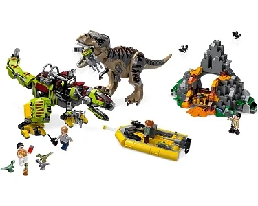 LEGO Jurassic World 75938, T. rex vs Dino-Mech Battle