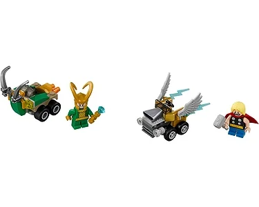 LEGO Marvel Super Heroes 76091, Mighty Micros: Thor vs. Loki