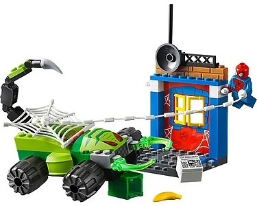 LEGO Juniors 10754, Spider-Man vs. Scorpion Street Showdown