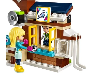 LEGO Friends 41322, Snow Resort Ice Rink