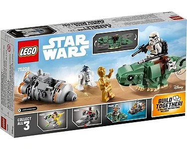 LEGO Star Wars 75228, Escape Pod vs. Dewback Microfighters