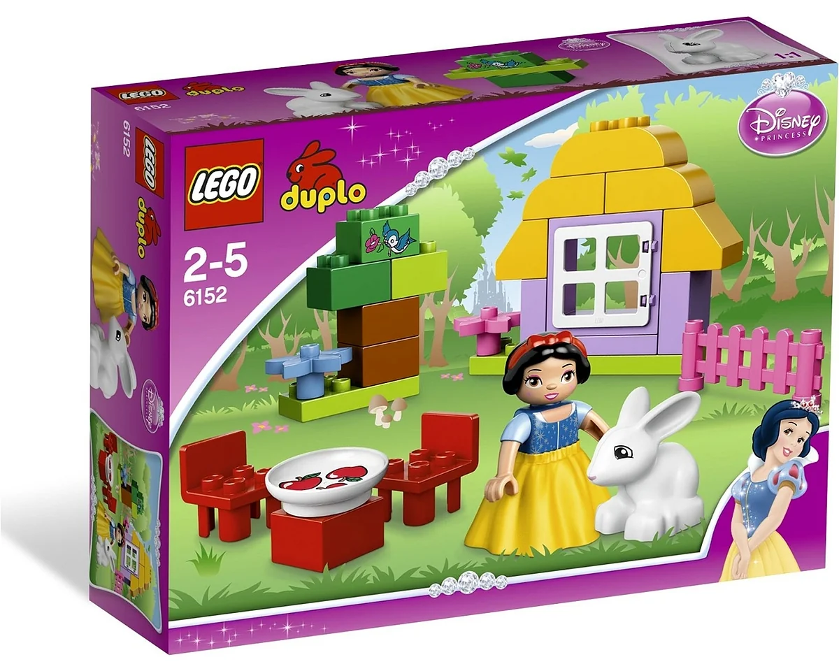LEGO Duplo 6152, Snow Whites Cottage LEGO Duplo 6152, Snow Whites Cottage
