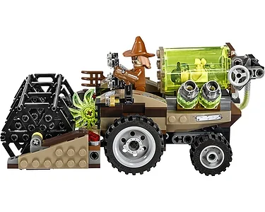 LEGO Super Heroes 76054, Batman: Fågelskrämmans Skräcktröska