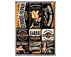 Köp Magnetset Harley Davidson, Garage Babes