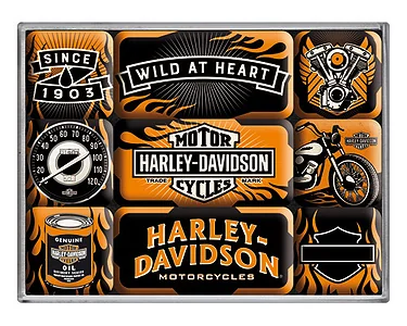 Magnetset Harley Davidson, Wild at Heart