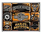 Köp Magnetset Harley Davidson, Wild at Heart