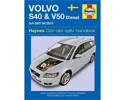 Volvo S40 & V50 Diesel (07-13) - Reparationshandbok