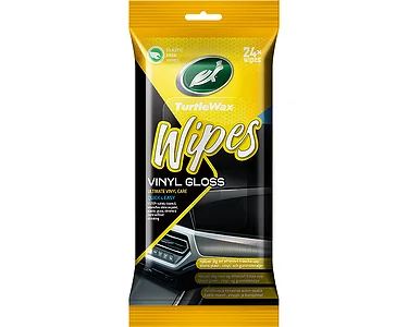 Turtle Wax Wipes Flatpack, Vinyl Gloss / Blank