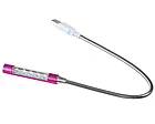 Flexibel USB LED-Lampa, Rosa