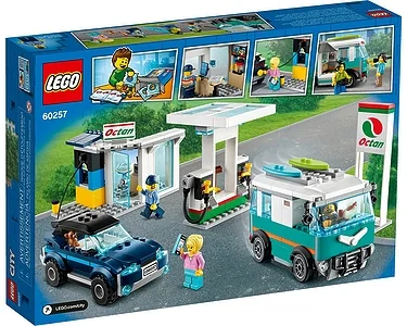 LEGO City 60257, Bensinstation
