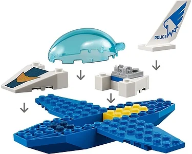 LEGO City 60206, Luftpolisens Jetpatrull