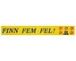Dekal Retro, Finn Fem Fel!