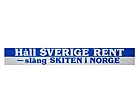 Dekal Retro, Håll Sverige Rent - Släng Skiten i Norge