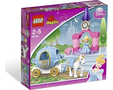 LEGO DUPLO Princess Askungens vagn 6153