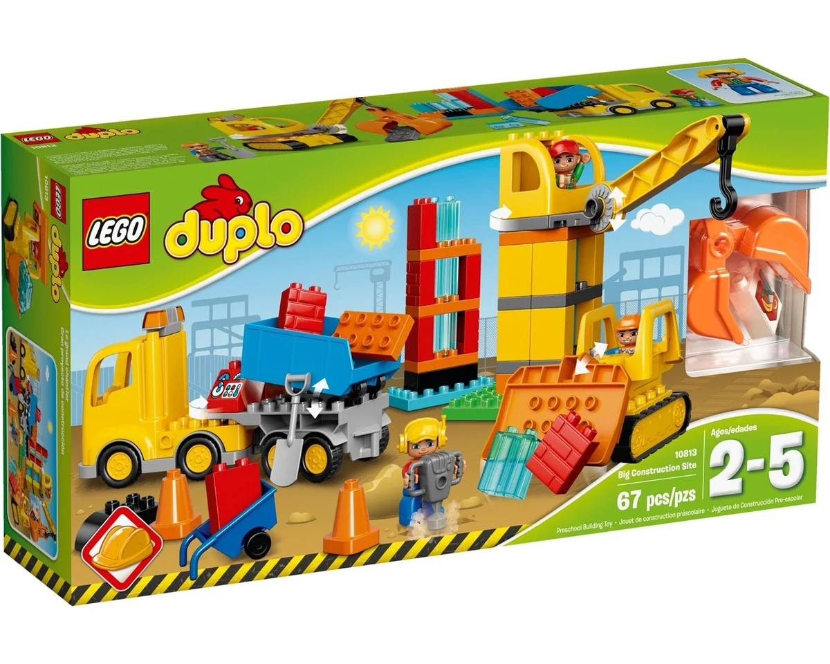 LEGO DUPLO Town Stor byggarbetsplats 10813 LEGO DUPLO Town Stor byggarbetsplats 10813