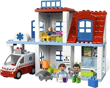 LEGO Duplo Läkarklinik Sjukhus 5695