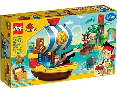 LEGO DUPLO Jake Jakes Piratskepp Skutan 10514