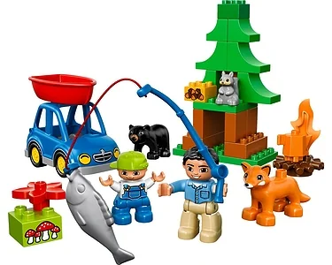 Lego Duplo Skog 10583 Fisketur