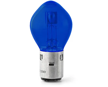 Scooter Glödlampa BA20d 35/35W Blå