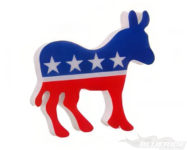 USA Demokraterna Donkey Antennboll USA Demokraterna Donkey Antennboll