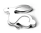 Emblem CarLogo - Rabbit Emblem CarLogo - Rabbit