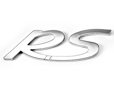 Emblem Chrome Style - RS