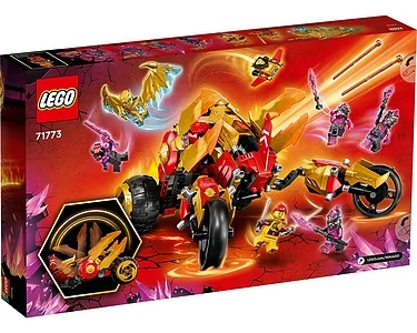 LEGO Ninjago 71773 Kais Gyllene Drakfarkost