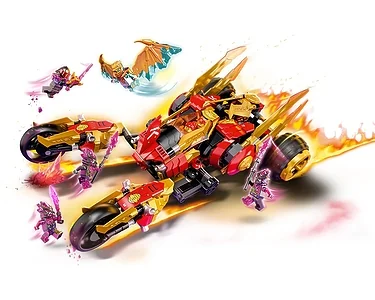 LEGO Ninjago 71773 Kais Gyllene Drakfarkost