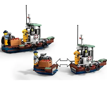 LEGO Hidden Side 70419 Kvaddad Räkbåt