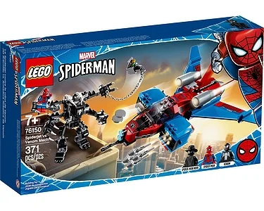 LEGO Super Heroes 76150 Spiderjet Mot Venoms Robot