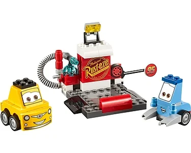 LEGO Juniors Cars 10732 Guido Och Luigis Depåstopp