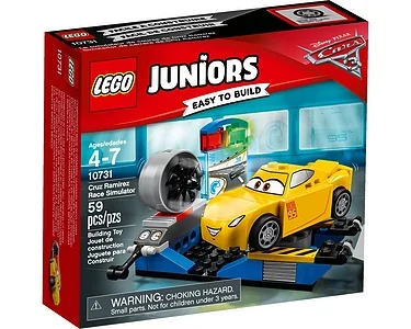 LEGO Juniors Cars 10731 Cruz Ramirez Racingsimulator