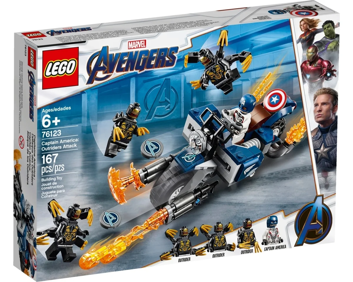 LEGO Super Heroes 76123 Captain America: Outriders Attack LEGO Super Heroes 76123 Captain America: Outriders Attack