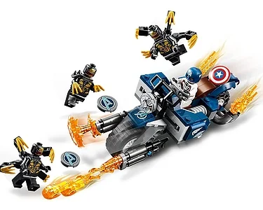 LEGO Super Heroes 76123 Captain America: Outriders Attack LEGO Super Heroes 76123 Captain America: Outriders Attack