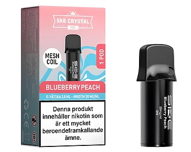 SKE Crystal Max Pro POD - Blueberry Peach