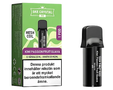 SKE Crystal Max Pro POD - Kiwi Passion Fruit Guava