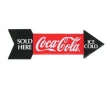 Köp Coca-Cola Skylt Pil