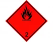 Köp Dekal Flammable Subtance