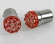 Köp LED Glödlampa BA15s 9-LED Röd