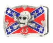 Köp Bältesspänne Dixie-Flag Skull